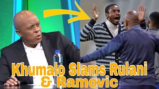 Doctor Khumalo Slams Mamelodi Sundowns Coach Rulani Mokwena amp Sead Ramovic After FIGHT [upl. by Maynard]