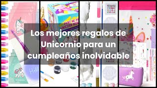 【REGALOS DE UNICORNIO PARA CUMPLEAÑOS】 [upl. by Calva]