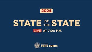 Governor Evers delivers the 2024 State of the State Address [upl. by Aiuhsoj]