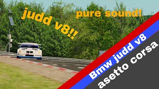 BMW judd v8 at the nurburgring pure sound [upl. by Eadrahs]