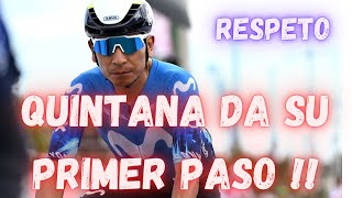 QUINTANA DA SU PRIMER GRAN PASO EL MEJOR DE NAIRO CICLISMO A TOPE [upl. by Fleda591]