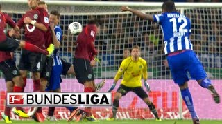 Ronnys RocketFast Free Kick Goal [upl. by Eahsram]