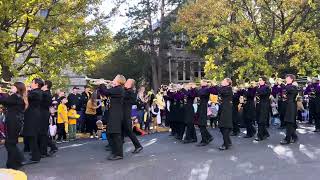 Hickman Marching Band in Mizzou Homecoming Parade Part 2 [upl. by Schober]