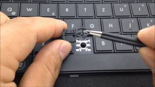 How to  Individual Laptop Keyboard Keys Fix Repair Installation Guide HP Compaq Pavilion HD [upl. by Gibbs209]