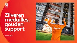 Hoe staan we stil bij gewonnen medailles in het olympisch dorp 🏆  Inside Tokyo 4  TeamNL [upl. by Cannell]