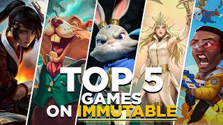 TOP 5 MUSTPLAY TO EARN NOW NEW Crypto Games on Immutable Mobile amp PC [upl. by Coumas]