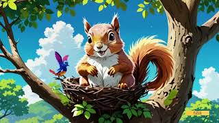 Sammy  The Squirrel  funny story for kids  storytime  children stories kids stories [upl. by Imotas663]