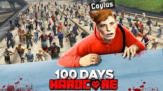 I Survived 100 Days in a Zombie Apocalypse in GTA 5 RP PART 1 [upl. by Carleton]