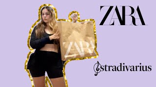 HAUL de REBAJAS ZARA STRADIVARIUS PRIMARK y DRUNI [upl. by Durrej]