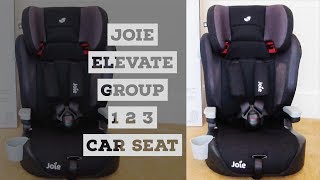 Joie Elevate Groups 1 2 3 Car Seat Unboxing Review [upl. by Grizelda252]