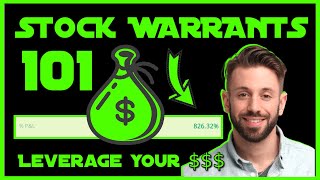 What Are Stock Warrants EXPLAINED  How To BUY STOCK WARRANTS LIVE For Beginners [upl. by Ilrac]