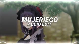 mujeriego  ryan castro edit audio [upl. by Zellner]