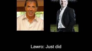 Lawro v Mowbray commentary spat [upl. by Ades]