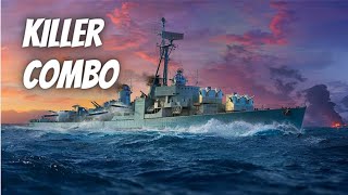 Yueyang can do it all with a killer combo amp T10 forgotten ship in World of Warships Wows Blitz [upl. by Notned837]