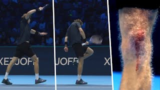 Andrey Rublev Racquet Smash Completely Loses It [upl. by Magavern]