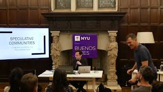 Aris KomporozosAthanasiou CounterSpeculations Politics in the Age of Finance NYU Buenos Aires [upl. by Holle]