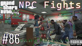 GTA 5 NPC Fights 86 Gang Edition [upl. by Accissej553]