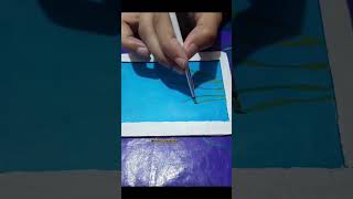 Easy flower🌼painting🖌️with acrylic paint🎨art paintingdrawing easypainting flower flowerpainting [upl. by Oiruam]