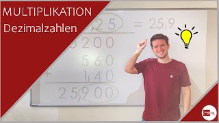 MULTIPLIKATION von DEZIMALZAHLEN [upl. by Claman]