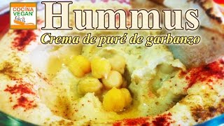 Hummus  Cocina Vegan Fácil [upl. by Ecela]