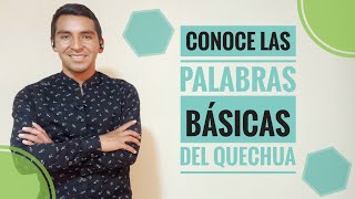 CURSO DE QUECHUA  Leccion 1 PALABRAS BÁSICAS DEL QUECHUA [upl. by Newnorb]