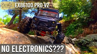 RGT EX86100 Pro V2 No Electronics RC Upgrades  Can We Make It Crawl [upl. by Chasse]