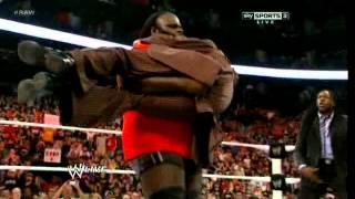 The Great Khali vs Mark Henry  WWE Raw 32612 [upl. by Swaine]