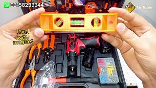 Best Drill Multi Tool Kit  Cordless Drill Machine  Ultimate Cordless Drill Kit for Home Projects [upl. by Habeh]