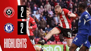 Sheffield United 22 Chelsea  Premier League highlgihts [upl. by Edana392]