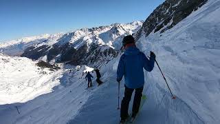 The most dangerous Ski slopes in Verbier [upl. by Anirahc405]