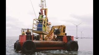 Decommissioning Vindeby Offshore Wind Farm  the worlds first offshore wind farm [upl. by Vera228]