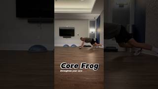 Jumpstart Your Core Strength Frog Walk Wheel Roll Workout Challenge coreworkout [upl. by Elenaj]