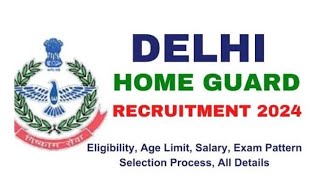 Delhi Home Guard Bharti ka Form Kaise Bhare [upl. by Silin]