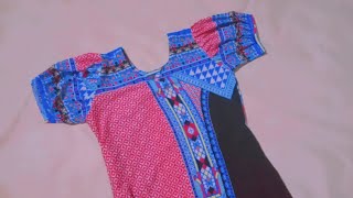 ঘটি হাতা দিয়ে কামিজ সেলাই ghoti hata diye kamij stitching [upl. by Devy]