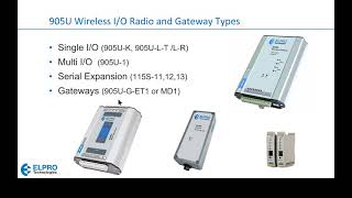 ELPRO Training May 5 2021 905U wireless modem [upl. by Elnora]