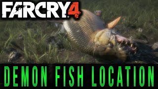 Far Cry 4  Demon Fish Location [upl. by Sollars]