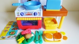 PlayDoh Meal Makin Kitchen [upl. by Anatsirhc]