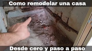 Como remodelar una casa paso a paso [upl. by Oreves983]