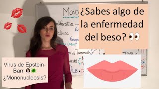 MONONUCLEOSIS INFECCIOSA  La enfermedad del beso  ¿Qué es Fisiopatología síntomas y más [upl. by Boykins928]