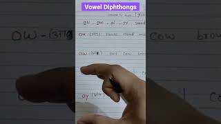 What are Diphthongs  Gliding Vowel  Diphthongs ou ow oi oy  How to teach DIPHTHONGS [upl. by Blader]