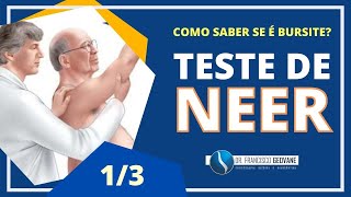 Como saber se é BURSITE  Aula 1 TESTE DE NEER [upl. by Kittie]