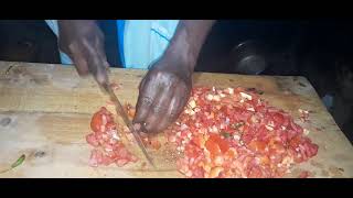 tomato and pepper saladkachumbari recipe procedure [upl. by Amara]