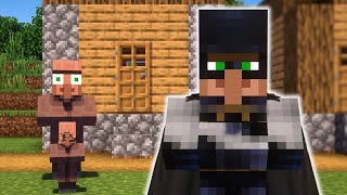 Villager Batman Wants Justice in Minecraft [upl. by Ahsinet]