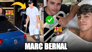 🚑📽✅ Marc Bernal has been discharged from the Hospital after ACL surgery 🏥🔥 [upl. by Annaitsirhc]