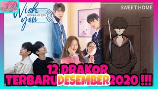 DRAKOR TERBARU DESEMBER  UPDATE DRAMA KOREA TERBARU DESEMBER 2020 [upl. by Anyela]