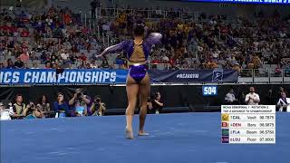 Haleigh Bryant Floor LSU  NCAA Semifinals 2023 9950 [upl. by Wit]