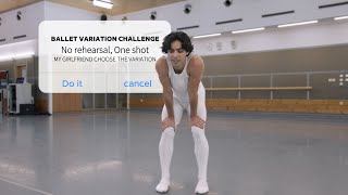 MALE BALLET VARIATION CHALLENGE [upl. by Tekcirc]