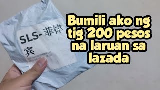 Lazada Haul 66  halagang 200 pesos na laruan Marvel [upl. by Egroeg]