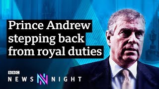 Prince Andrew steps back as Epstein scandal becomes major disruption  BBC Newsnight [upl. by Airun562]