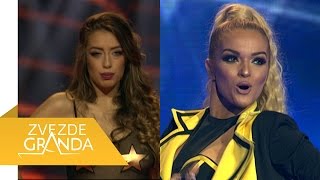 Tea Tairovic Vs Teodora Dzehverovic  Grand duel  ZG Specijal 15  TV Prva 08012017 [upl. by Polik]